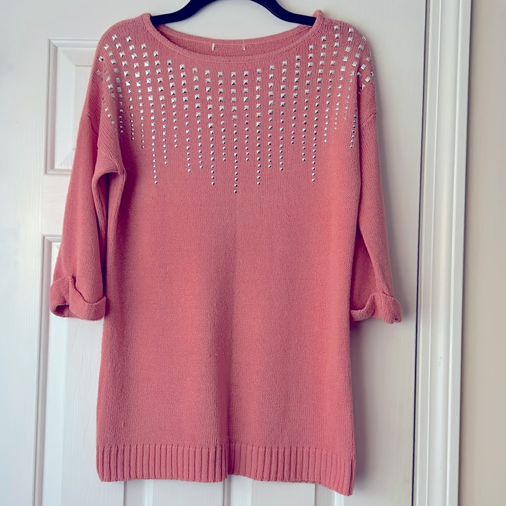 Pink sweater